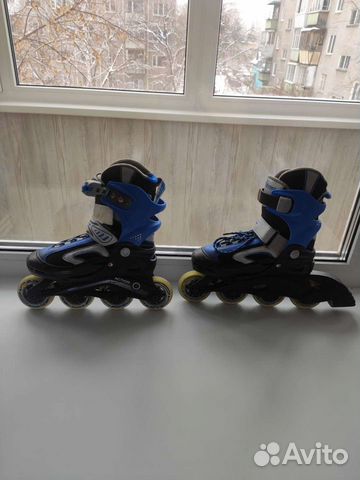 Роликовые коньки детские раздвижные