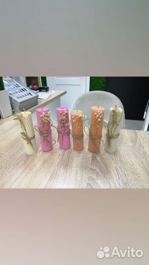 Свечи ручной работы