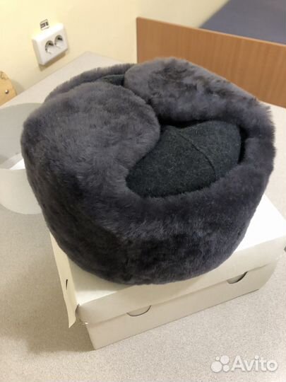 Шапка ушанка военная 58