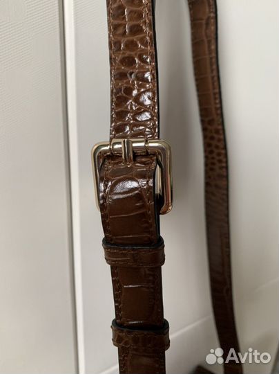 Сумка кроссбоди massimo dutti uterque кожа