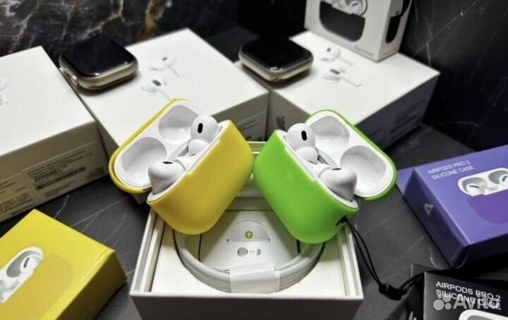 Комплект Airpods Pro 2 + часы 9 series