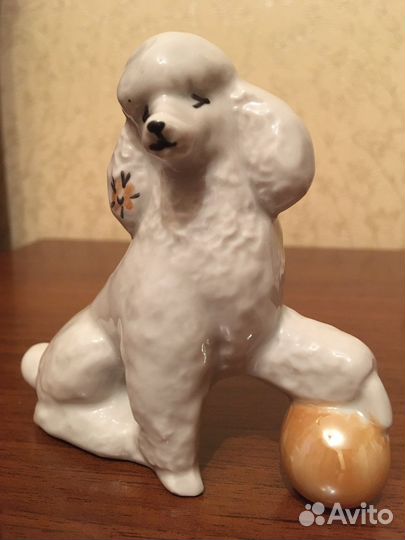 Фарфоровые статуэтки собак лфз
