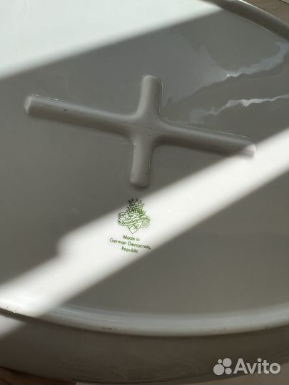 Блюдо большое Jlmenau Ильменау ГДР