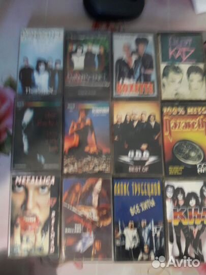 Аудиокассеты рок