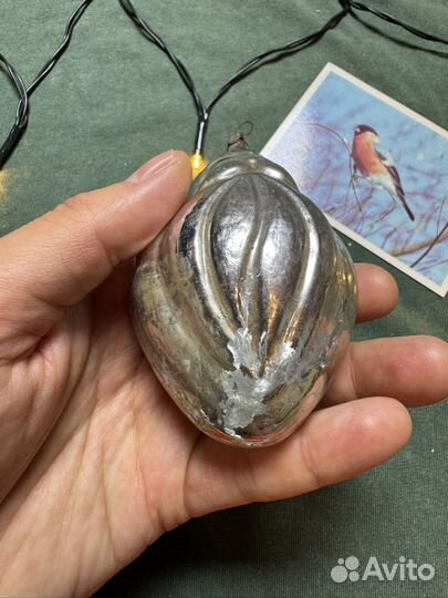 Елочная игрушка нептун СССР