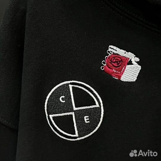 Худи cavempt оверсайз уникальный дизайн