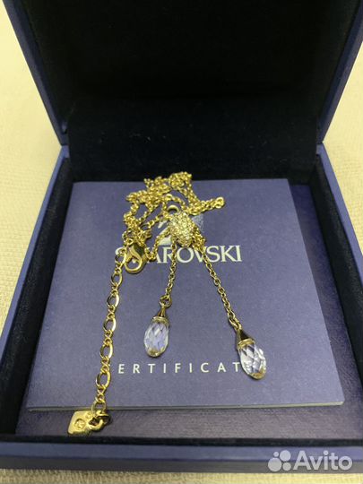 Swarovski колье подвеска