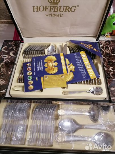 Набор столовых приборов новый Hoffburg