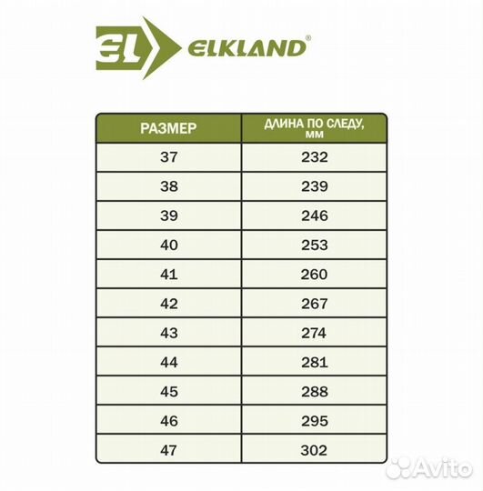 Треккинговые ботинки elkland 41 р-р