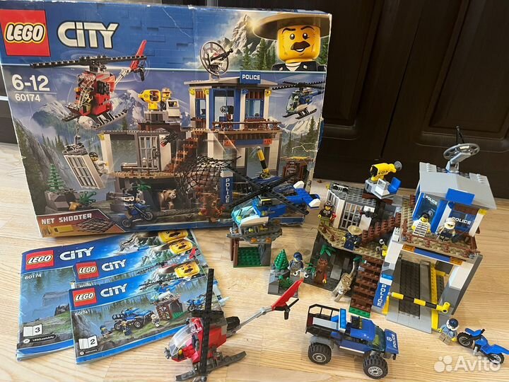 Конструктор lego City 60174 Полицейский участок