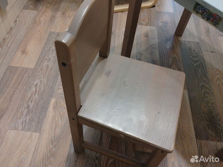 Детский стол и стул IKEA