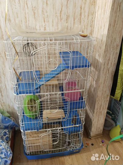 Клетка для грызунов большая