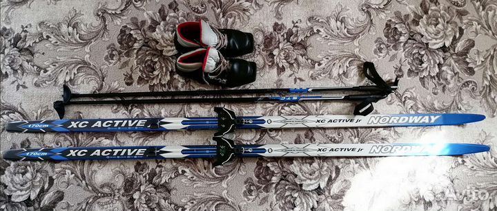 Беговые лыжи nordway xc active jr 170см