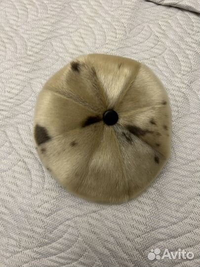 Шапка мужская из меха нерпы