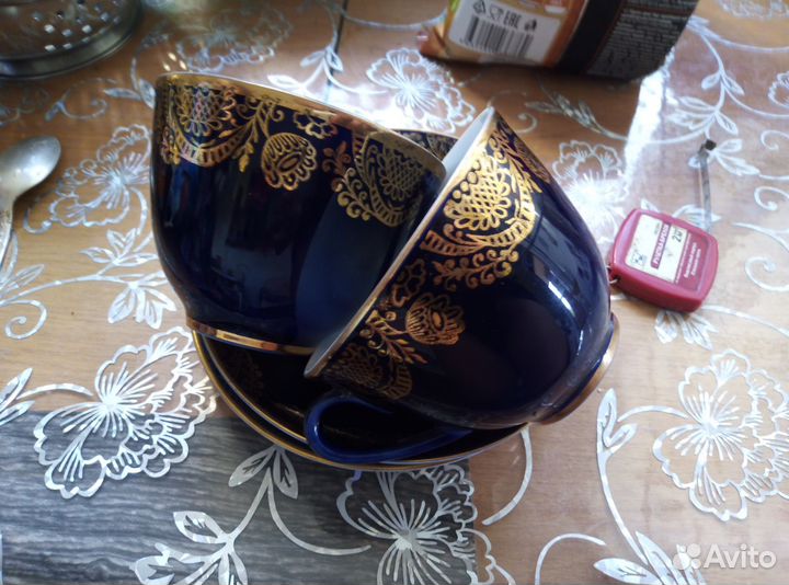 Чайная пара лфз cobalt