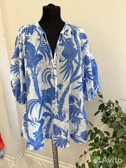 Платье туника пляжное