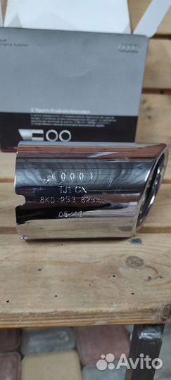 Насадка на глушитель audi A4(B8)