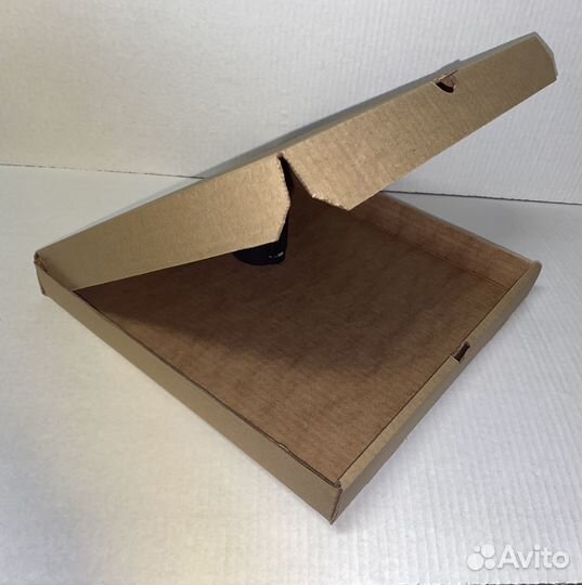 Картонный короб для пиццы 260х260х40 мм