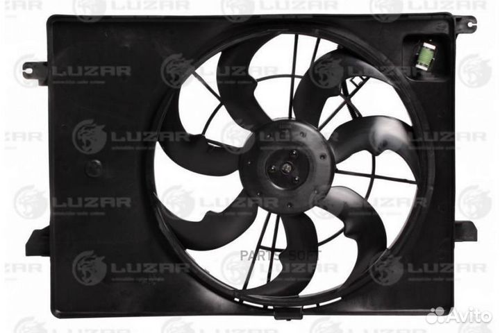 Вентилятор двигателя KIA Sorento III (14) 2.4i (с