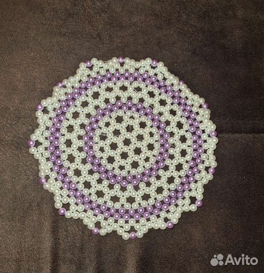 Салфетка из бисера /бусин