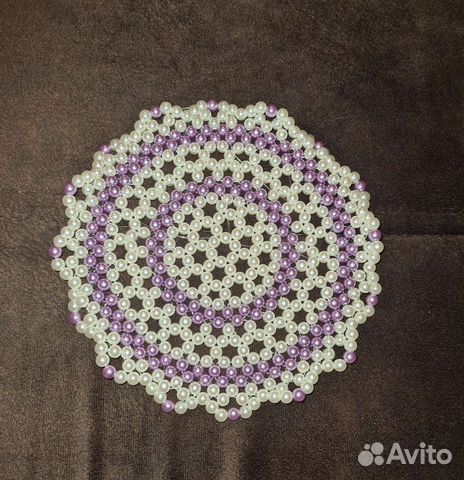 Салфетка из бисера /бусин