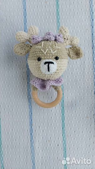 Вязаные погремушки