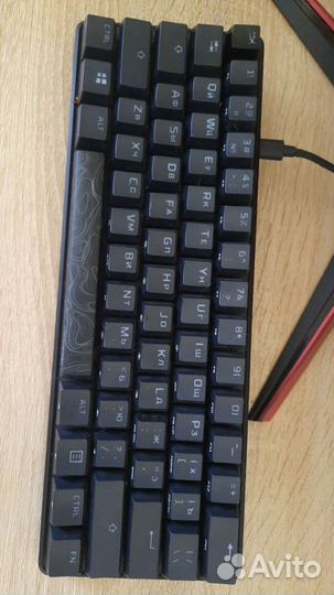 Клавиатура HyperX alloy origins 60