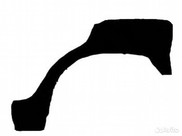 Подкрылок лев seat: toledo 95-98