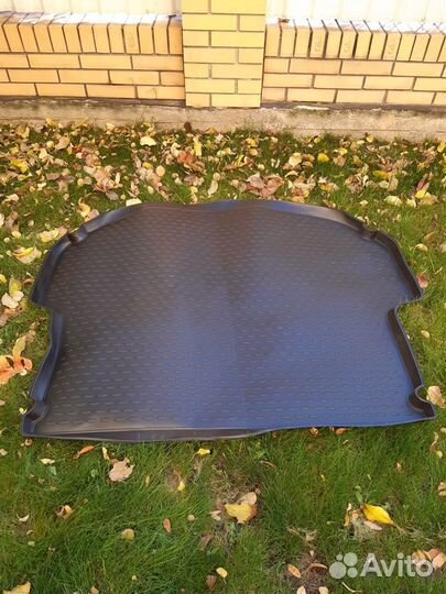 Коврик багажника для хундай санта фе