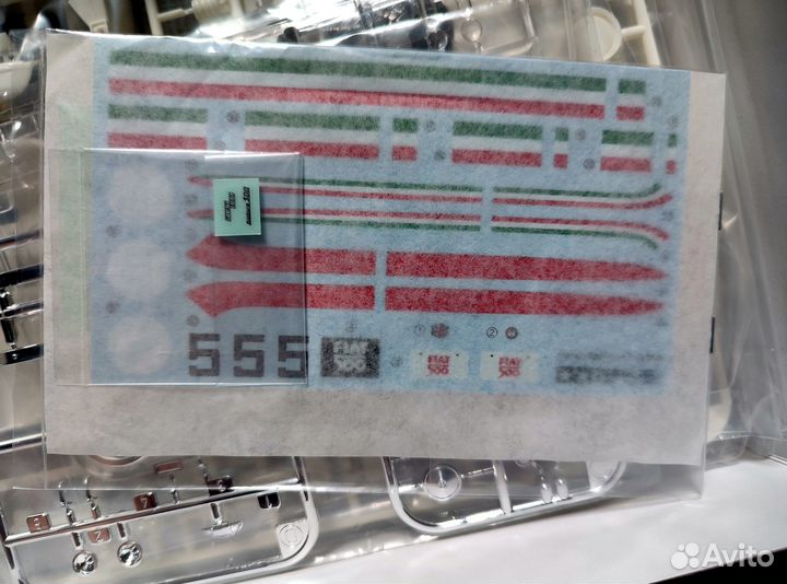 Сборная модель 1/24 Fiat 500 (Tamiya)