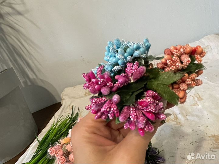 Декоративные цветы трава для рукоделия