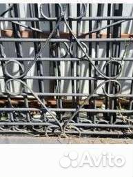 Железные ворота 2.5* 5.00 с калиткой