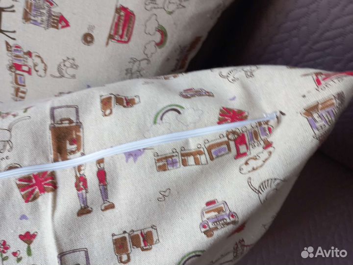 Детские подушки декоративные лен