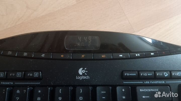Беспроводная клавиатура и мышь logitech mx 3200