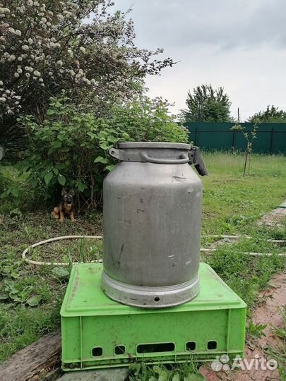 Алюминевый бидон