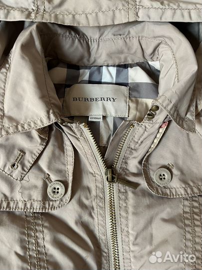 Burberry детская куртка плащ
