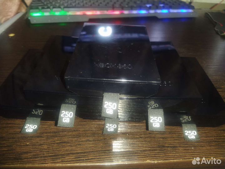 Оригинальные HDD Xbox360 Freeboot 250gb