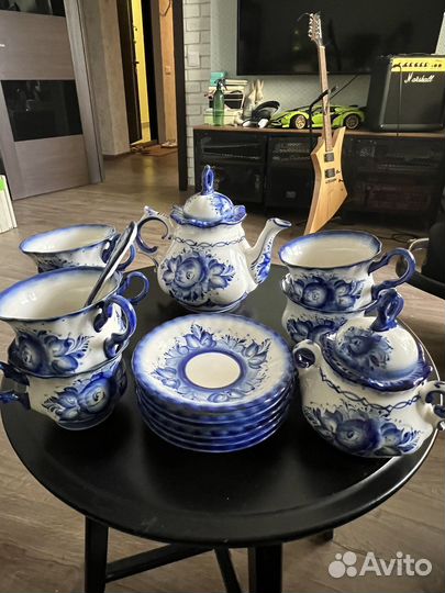 Сервиз чайный Гжель