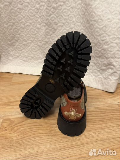 Gucci женские лоферы, ботинки