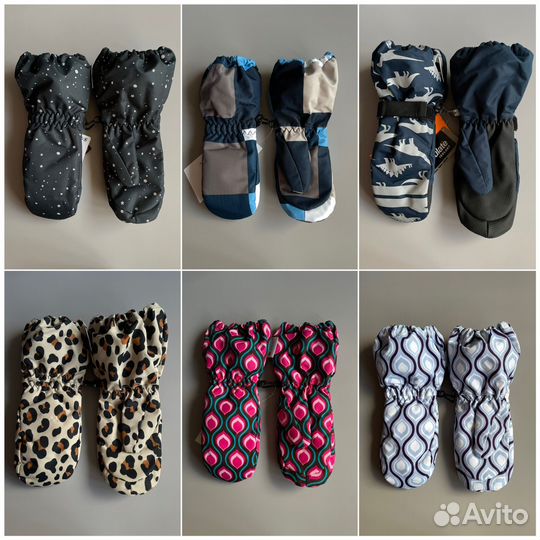 Варежки краги H&M оригинал зимние новые