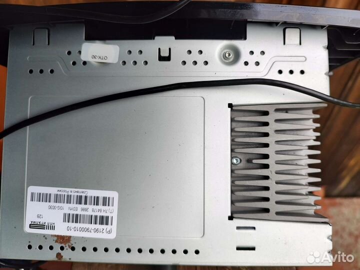 Магнитола штатная датсун