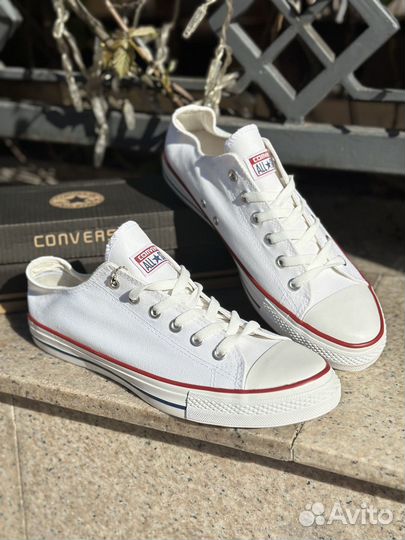 Кеды Converse белые мужские 44 размер