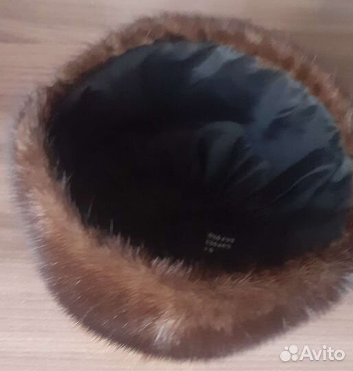 Шапка норковая женская