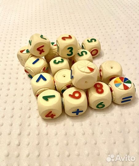 Развивающие кубики