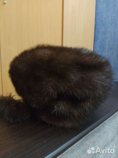 Шапка норковая женская