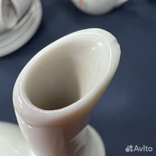 Сервиз чайный Листья, Дулево Ветка СССР (сзр)