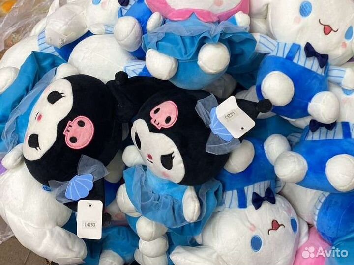 Мягкие игрушки Куроми и др популярные персонажи
