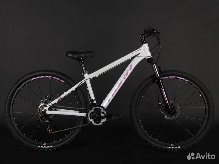 Велосипед horh lima LMD 7.0 27.5 (2023) White-Purp