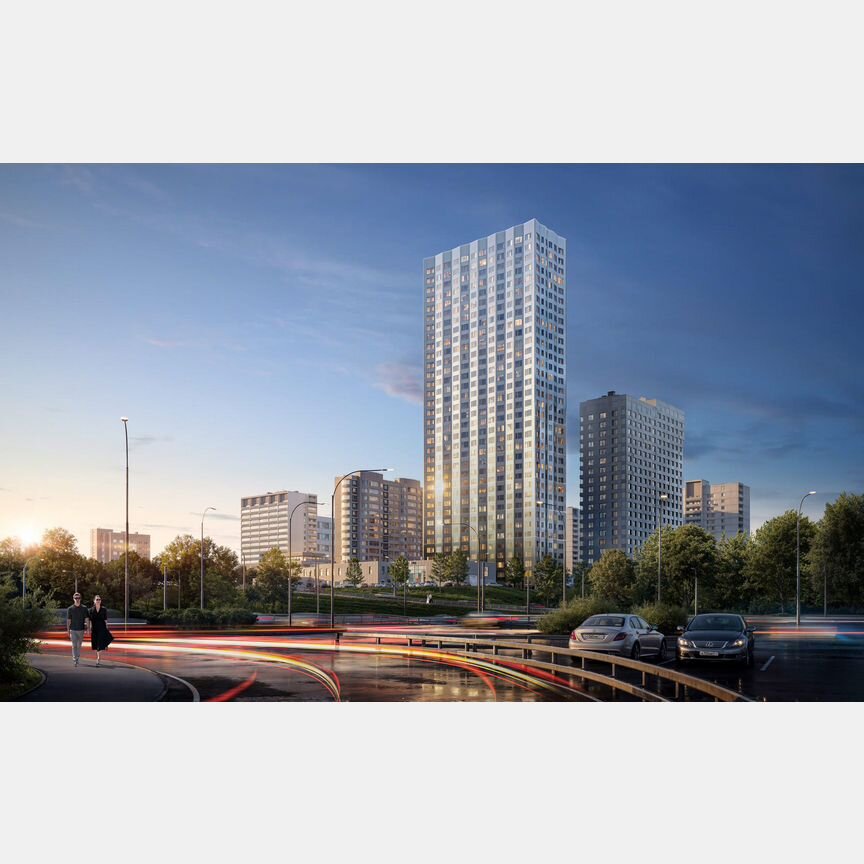 1-к. квартира, 46,5 м², 18/35 эт.