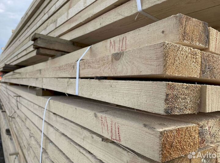 Доска заборная троительная